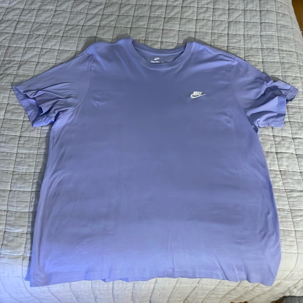 Nike T Shirt Purple XXL The Nike Tee